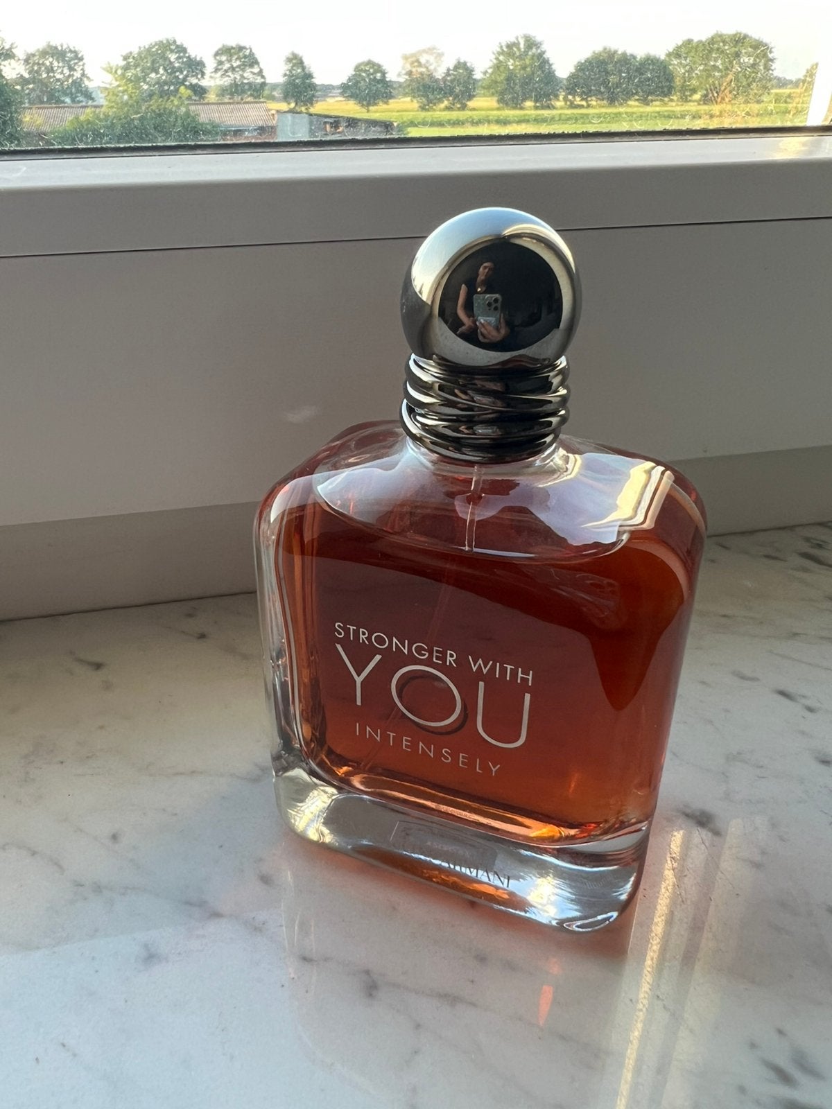 Emporio Armani Stronger With You Intensely 100ml, Verzenden, Zo goed als nieuw