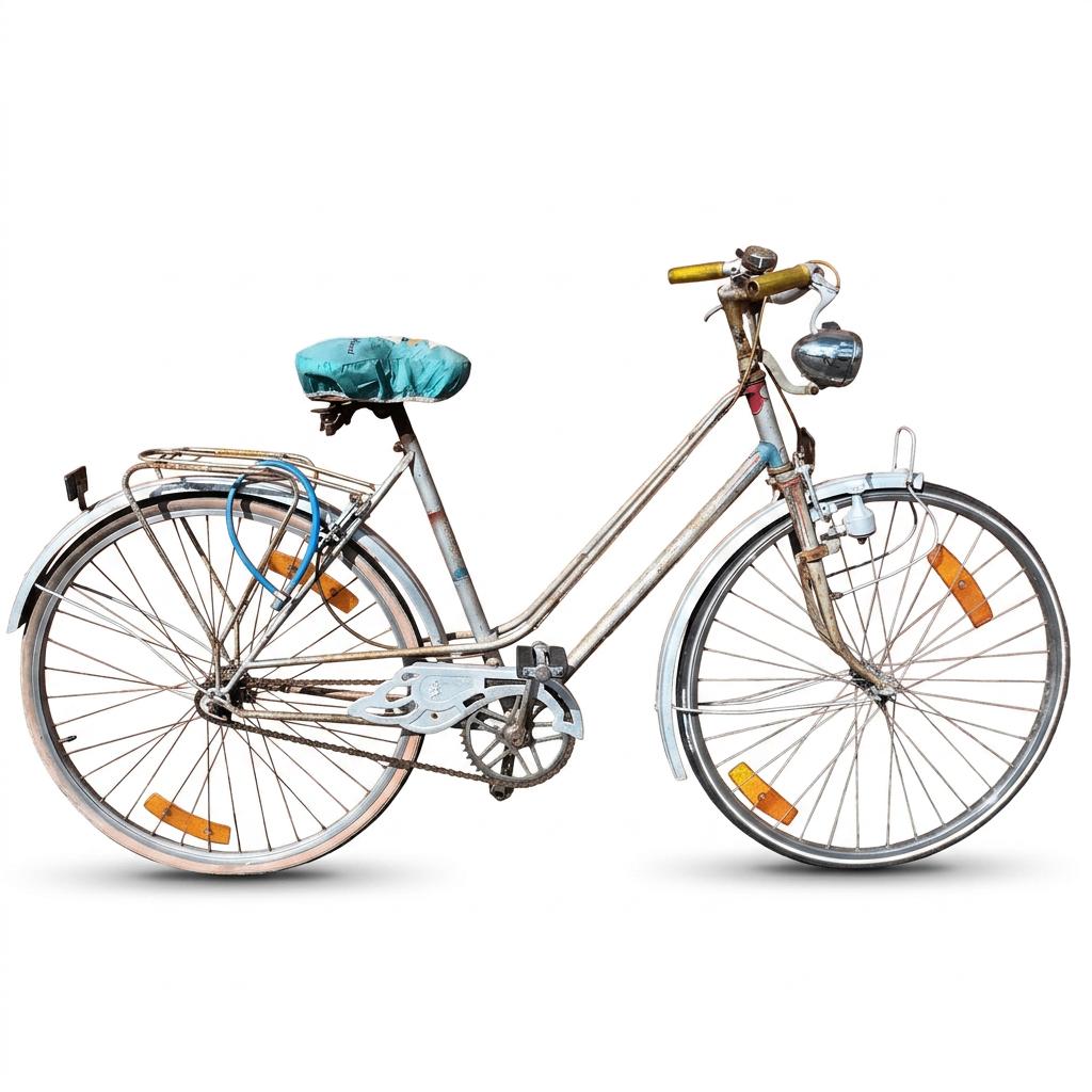 Oude retro fiets barn find jaren 50-60., Fietsen en Brommers, Fietsen | Oldtimers, Ophalen