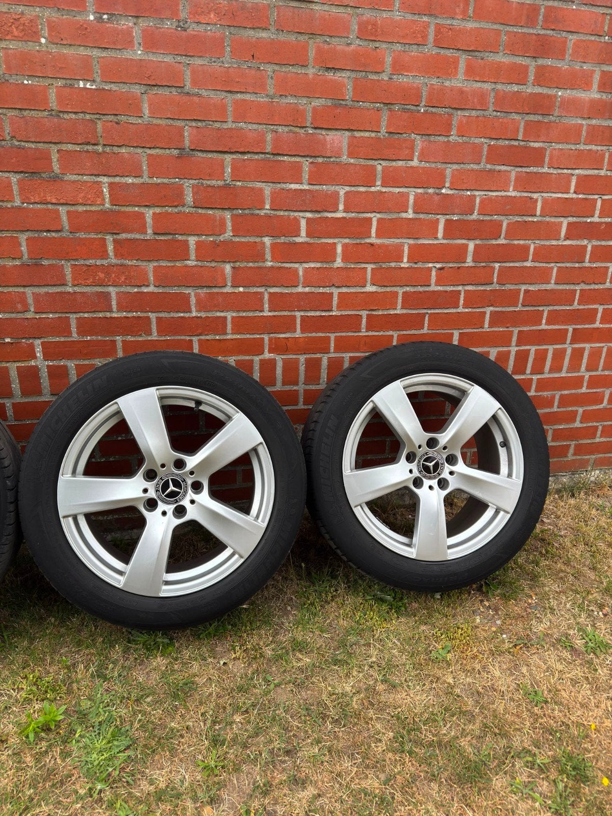 Velgen Mercedes 225 55 17, Ophalen, Gebruikt, Banden en Velgen, 17 inch