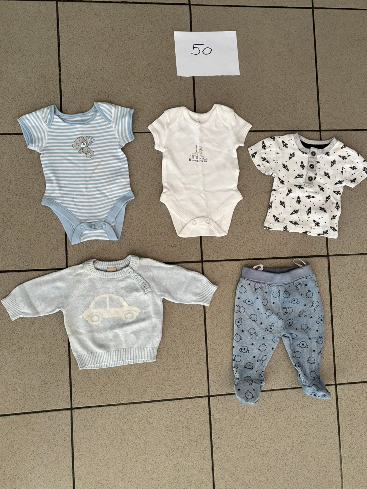 Grote babykleding set maat 50t/m 62, Enlèvement, Comme neuf