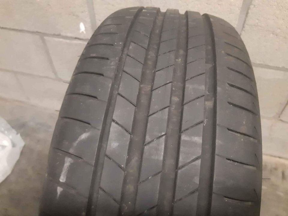 bridgestone turanza 245/45r18 95Y, Ophalen, 18 inch, Band(en), Gebruikt