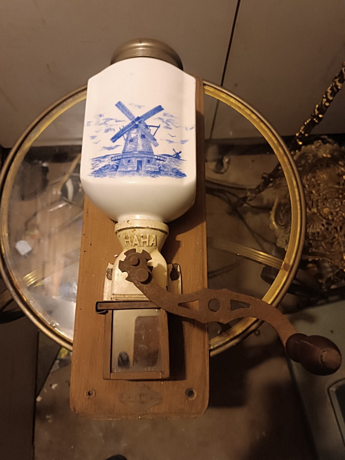 ancien moulin à café de Delft, Antiquités & Art, Enlèvement