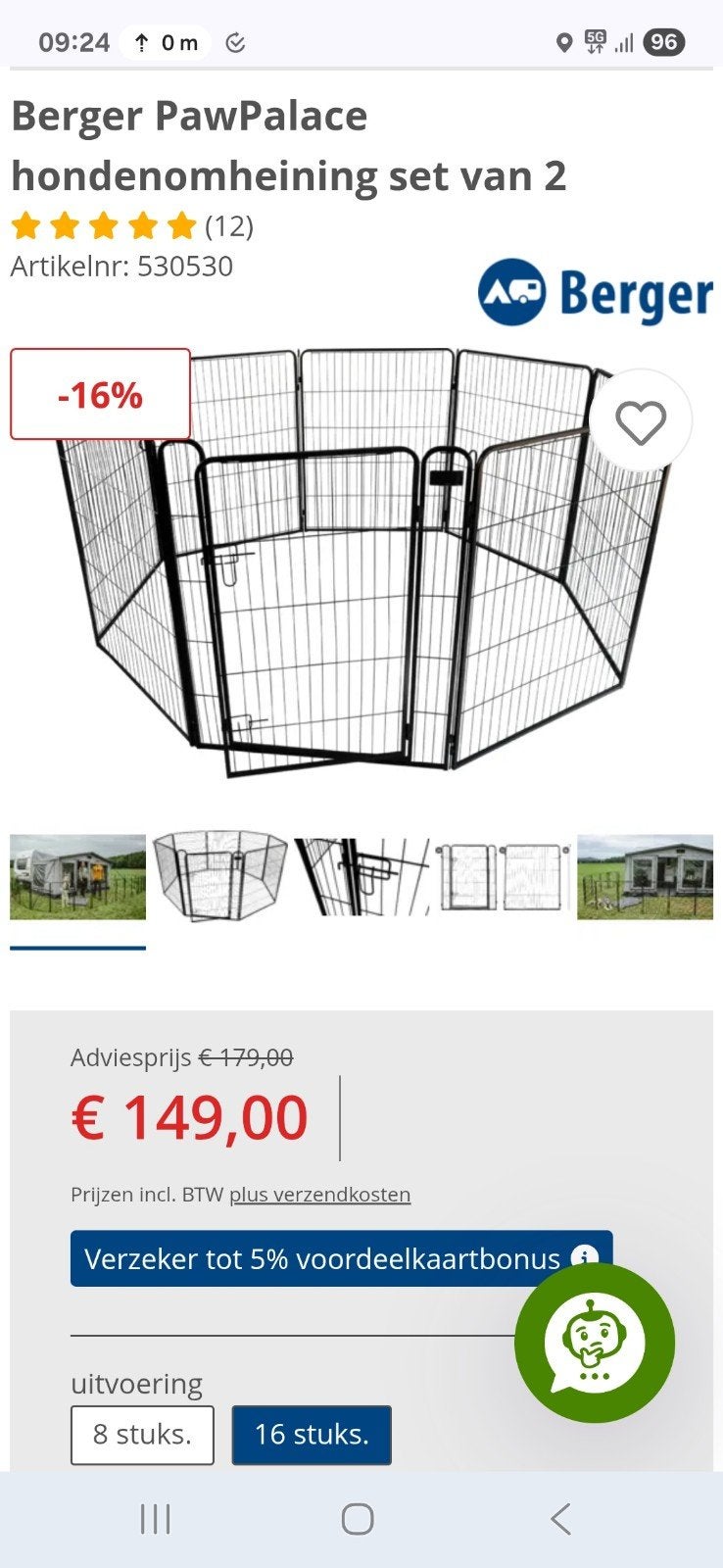honden afsluiting, Ophalen