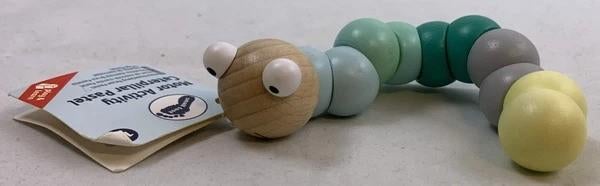 Jouet pour bébé en bois pastel Caterpillar Small Foot Motor, Envoi, Comme neuf, Autres types