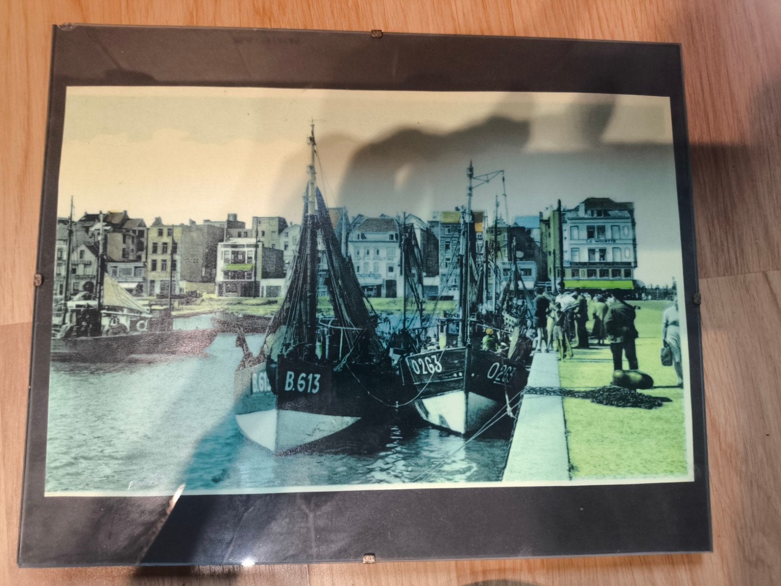 Ingelijste foto Blankenberge, Ophalen of Verzenden, Foto