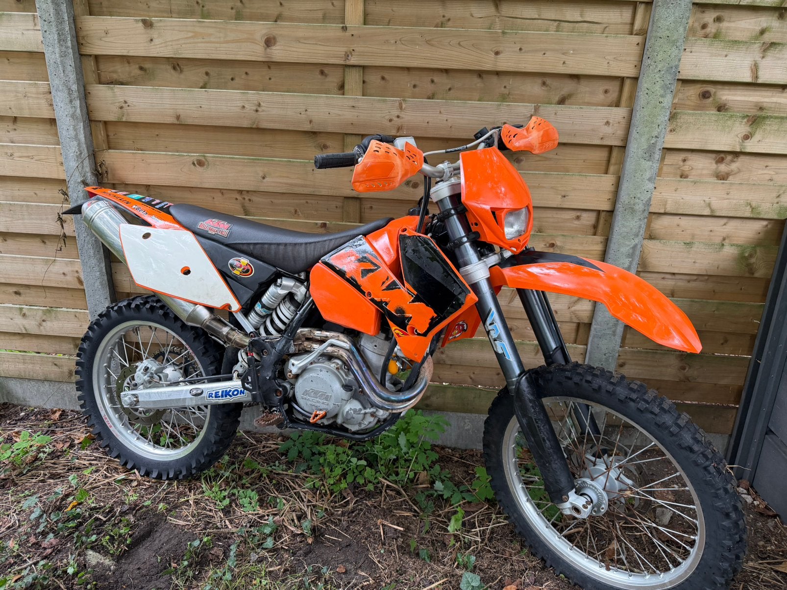 crossbrommer ktm 520 exc, Particulier