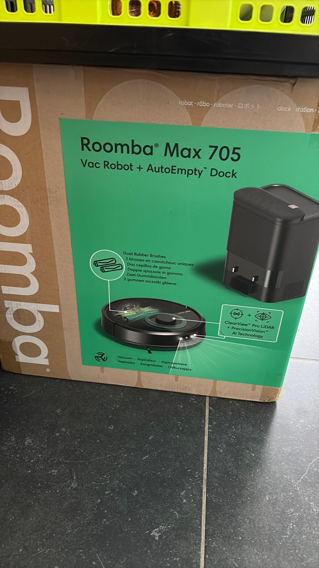 IRobot - Roomba Max 705 ** NIEUW **, Ophalen, Nieuw, Robotstofzuiger, IRobot