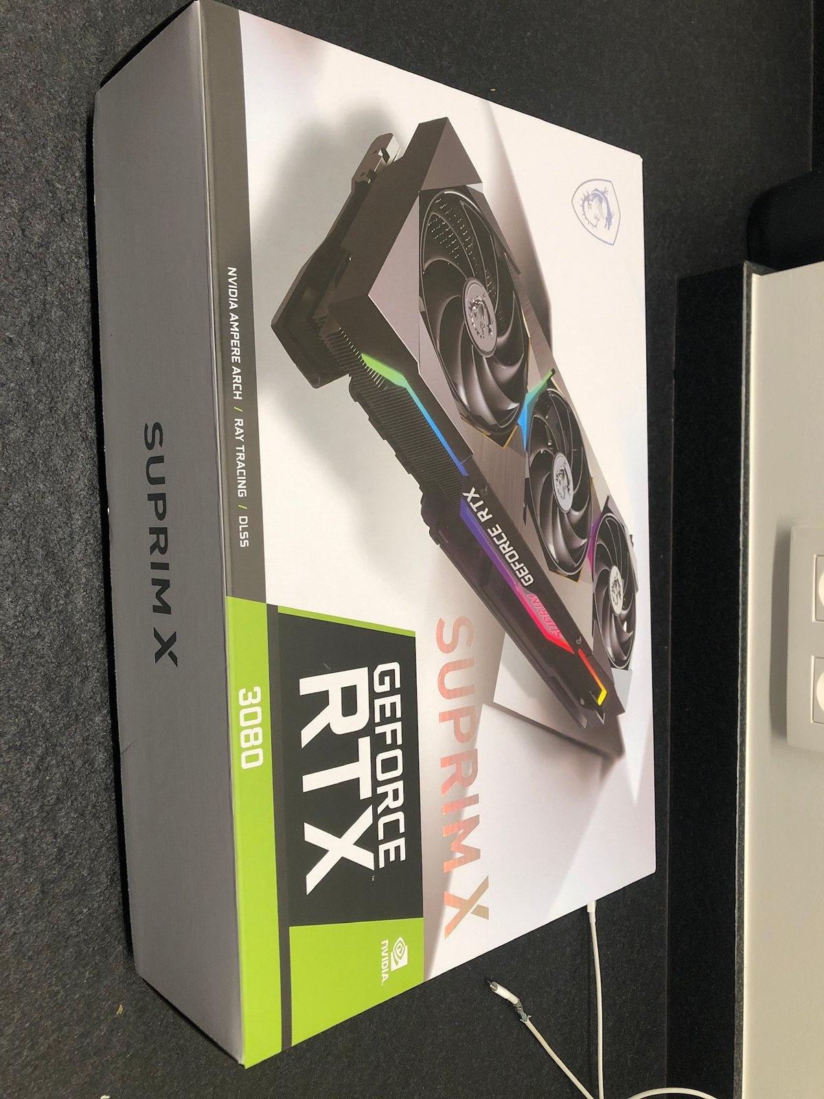 MSI RTX 3080 Suprim X 10G - Hashrate unlimited, Computers en Software, Videokaarten, Ophalen, Gebruikt, GDDR6, PCI-Express 4