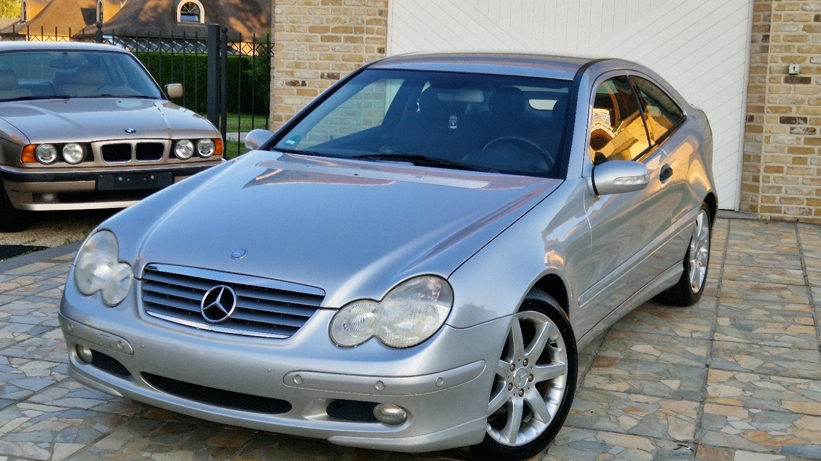 Mercedes c180 kompressor SPORT automaat zeer net, Auto's, Automaat, 105 kW, Euro 4, Particulier