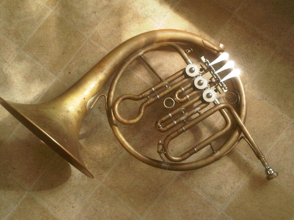 Miraphone rechtshandige alto hoorn in Eb, Muziek en Instrumenten, Blaasinstrumenten | Hoorns, Ophalen, Gebruikt, Althoorn of Eshoorn