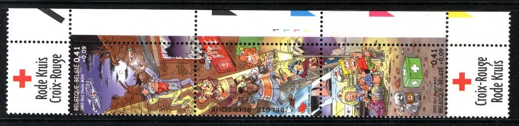 3163/3165 MNH** 2003 - La Croix-Rouge, Neuf, Non oblitéré, Croix-Rouge, Envoi