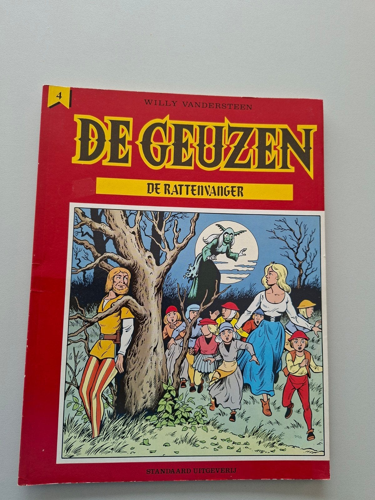 Willy Vandersteen - Rattenvanger De Geuzen nr 4m, Ophalen, Willy Vandersteen