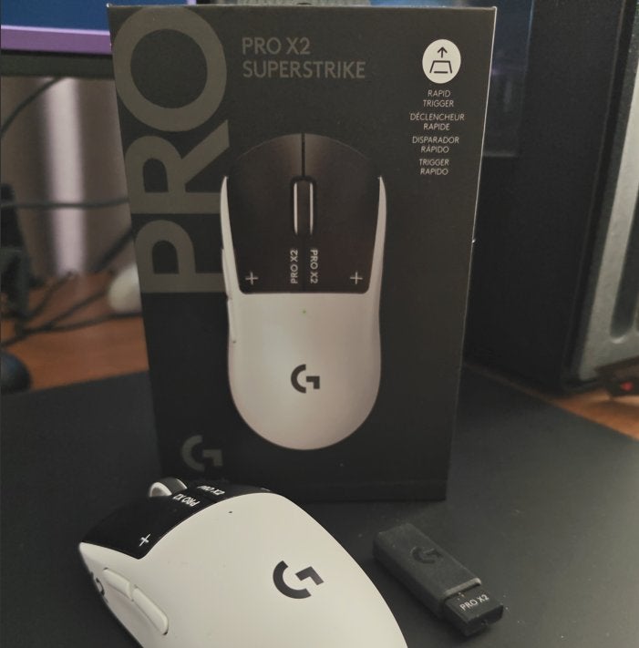 LOGITECH G PRO X2 SUPERSTRIKE, Computers en Software, Rechtshandig, Muis, Logitech G, Gaming muis