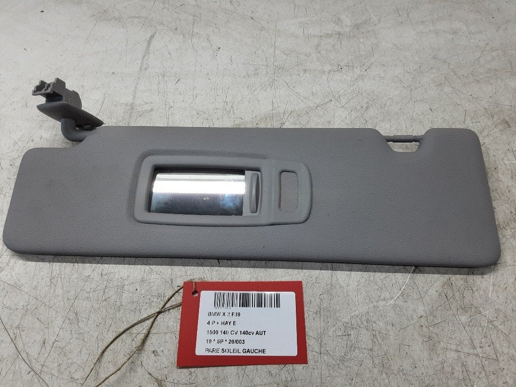 PARE-SOLEIL GAUCHE BMW X2 (F39) (01-2017/10-2023), Mevr. I. Hauben, Utilisé, BMW, Rue de l'Espoir 34 34
4030  GRIVEGNÉE, BE