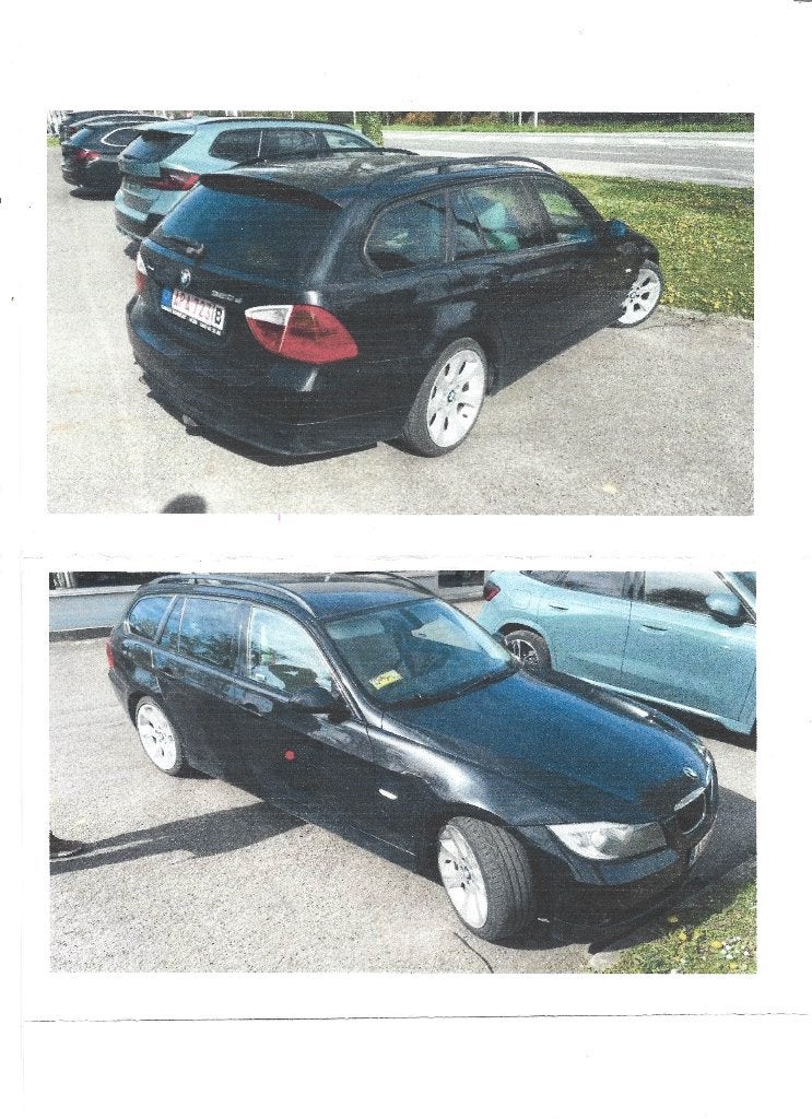 BMW 320D BREAK (Familliale), Auto's, BMW, 1995 cc, 4 cilinders, Zwart, Leder