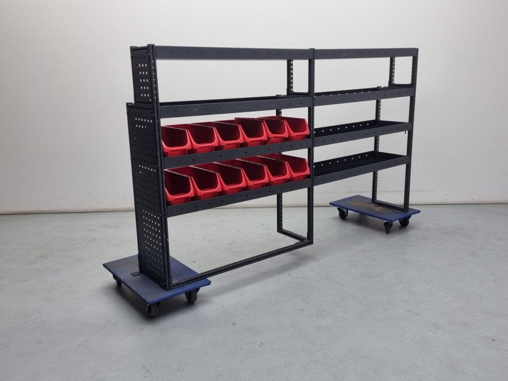 Modul-System bedrijfswagen inrichting