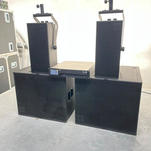 d&b audio Y7P  V-gsub set, Audio, Tv en Foto, Ophalen, Gebruikt, Audio
