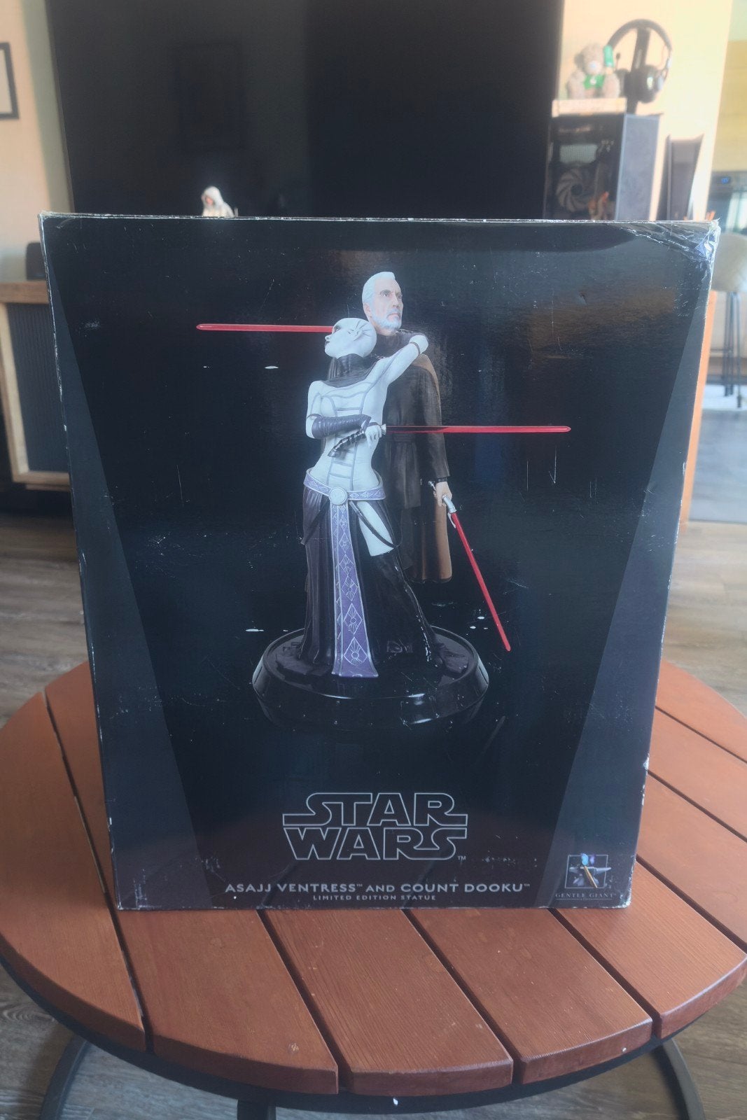 gentle giant asajj ventress and count dooku limitid edition, Enlèvement ou Envoi