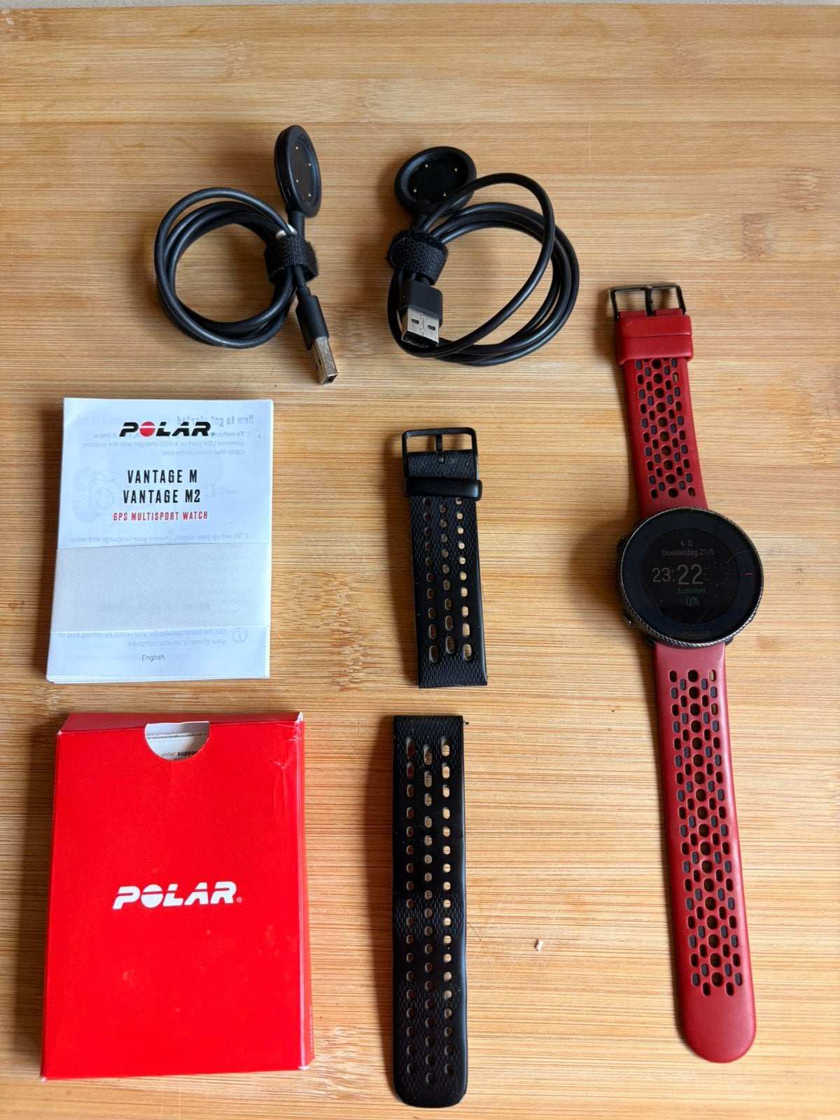 Polar vantage m2, Avancer d'un pas, Étanche, Enlèvement, Utilisé