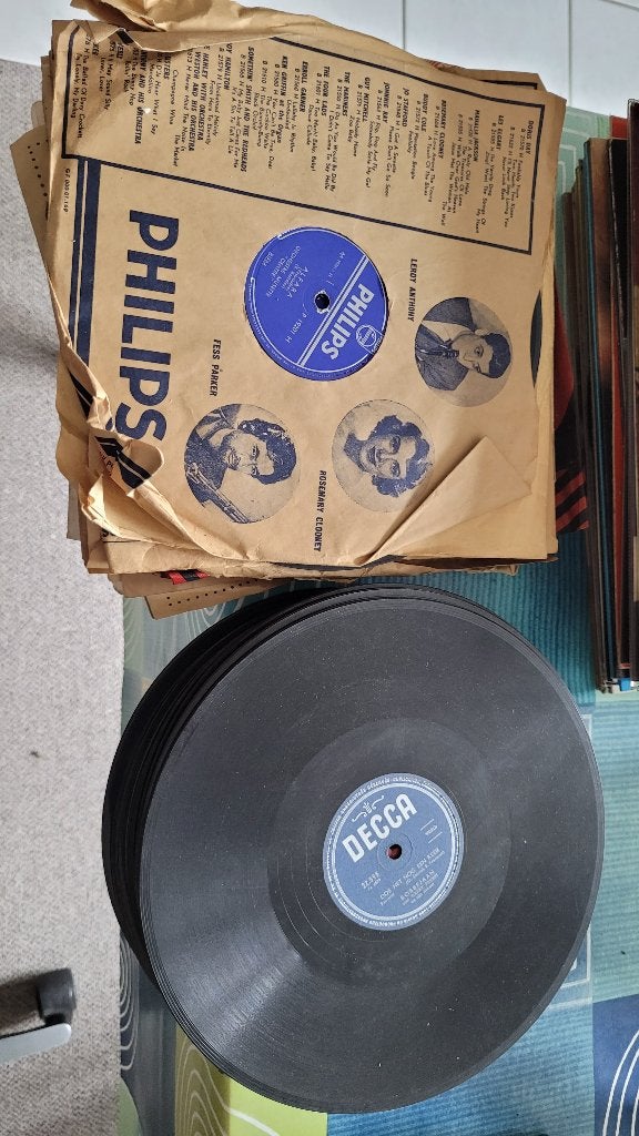 LANGSPEELPLATEN  78T, Ophalen, Gebruikt
