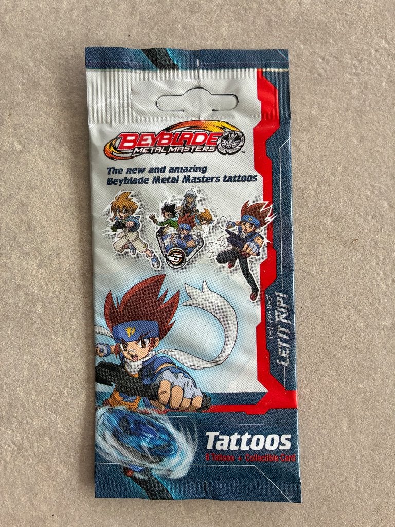 Beyblade tattoos uit 2011, Verzenden, Nieuw