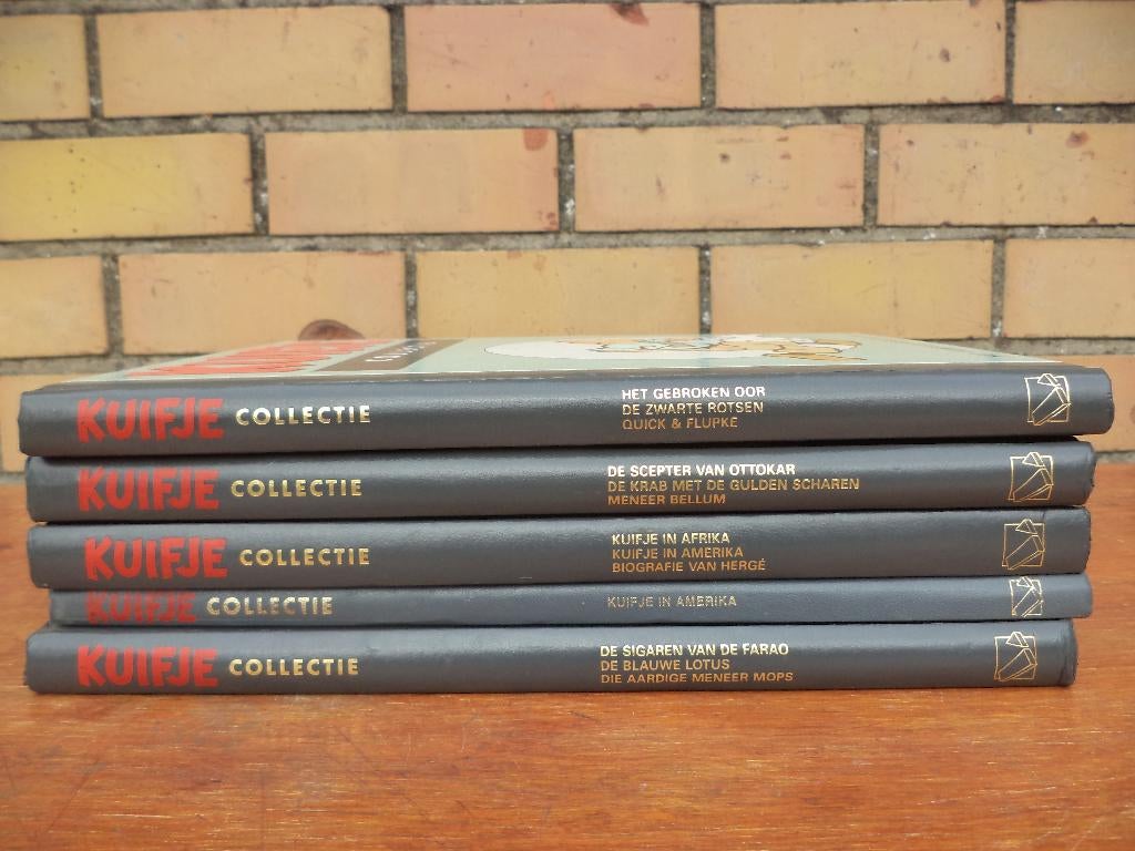 Boeken Kuifje, Ophalen