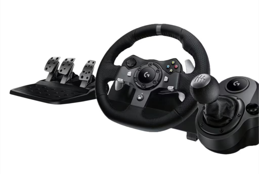 Logitech G920 + pedalen + shifter, Games en Spelcomputers, Ophalen, Zo goed als nieuw, Stuurtje of Sportattribuut, Xbox Series S