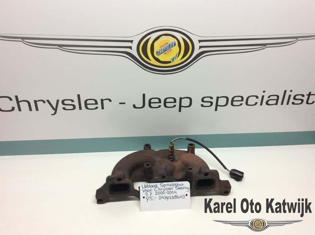 Uitlaat Spruitstuk voor Chrysler Sebring 2.7, Gebruikt, -, -, Ophalen of Verzenden