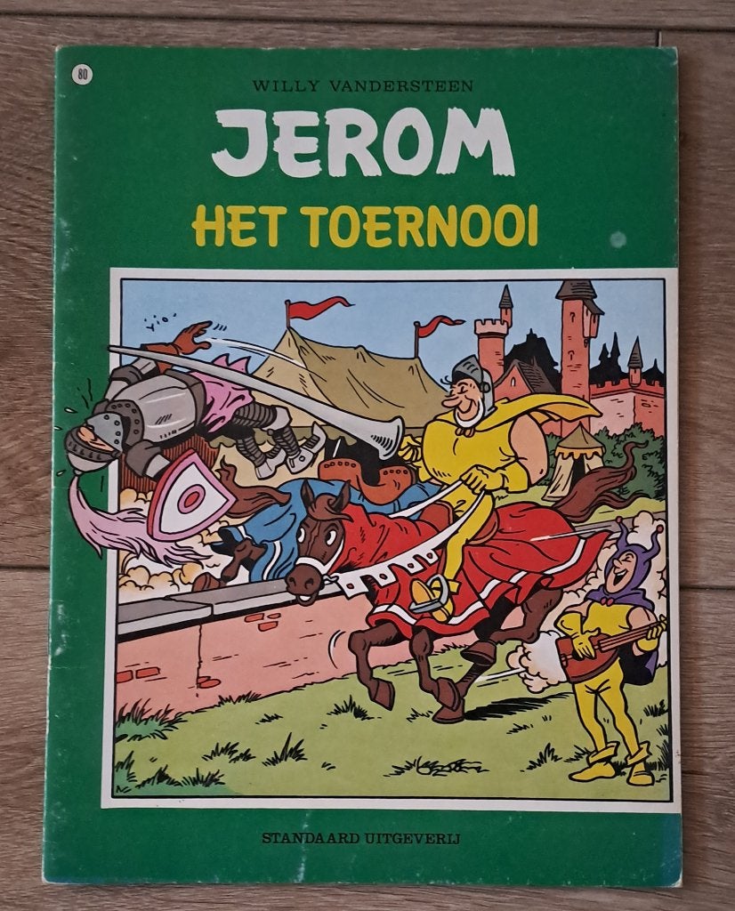 80 - Jerom - Het Toernooi, Willy vandersteen, Enlèvement ou Envoi, Une BD, Utilisé
