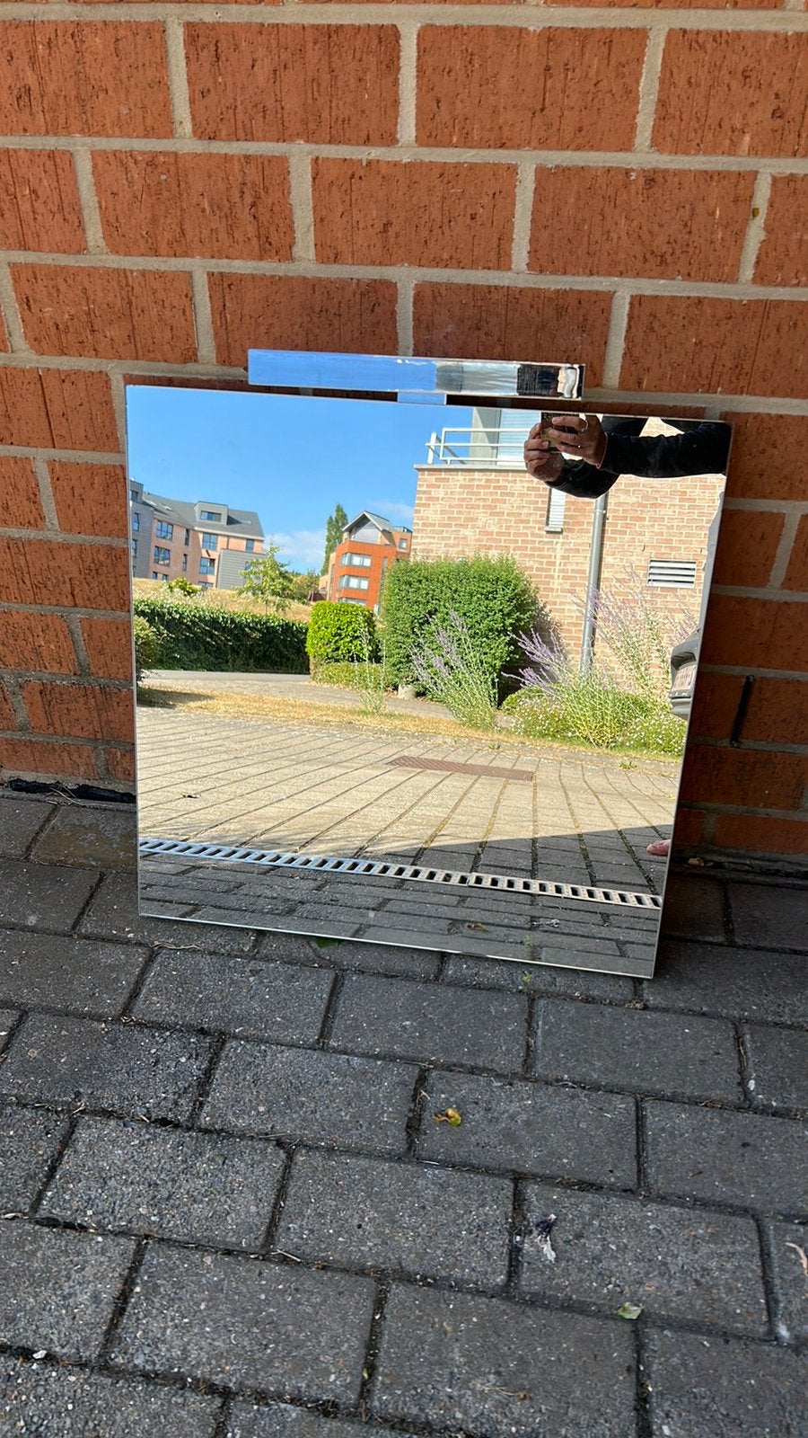 Miroir de salle de bain - à donner - etat neuf, Maison & Meubles, Enlèvement, Comme neuf