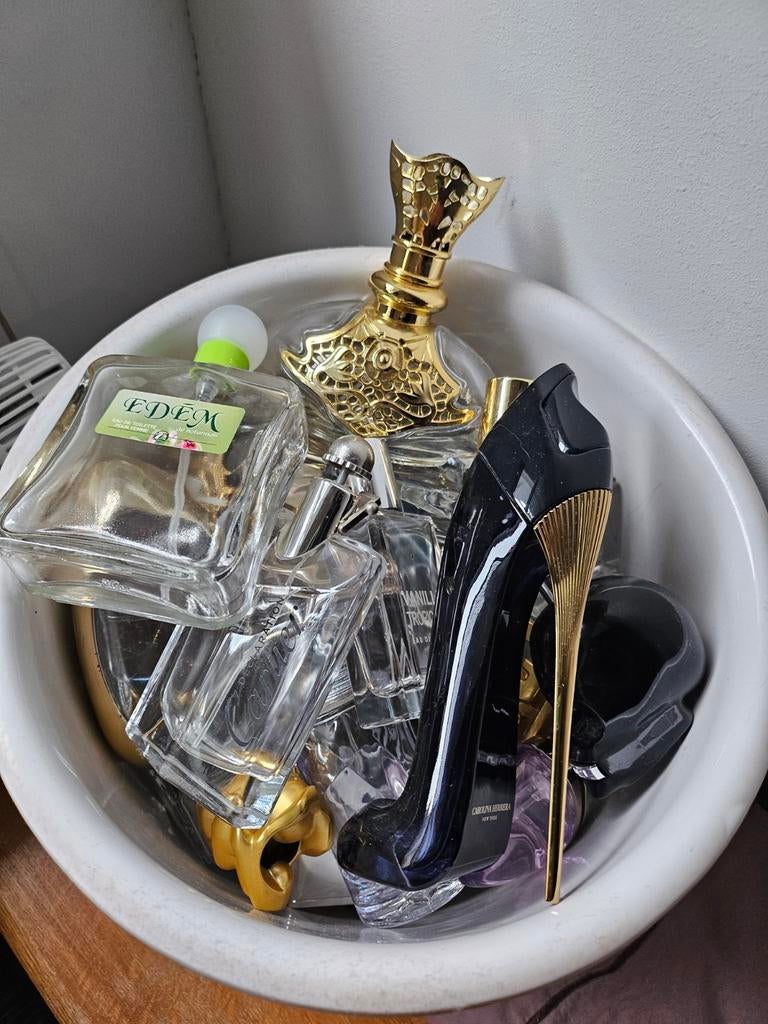 Lot flacon de parfum, Ophalen, Zo goed als nieuw, Parfumfles