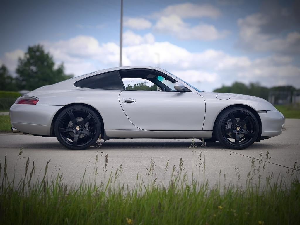 Porsche 911 Carrera 4, Auto's, Automaat, Zwart, Parkeersensor, Leder