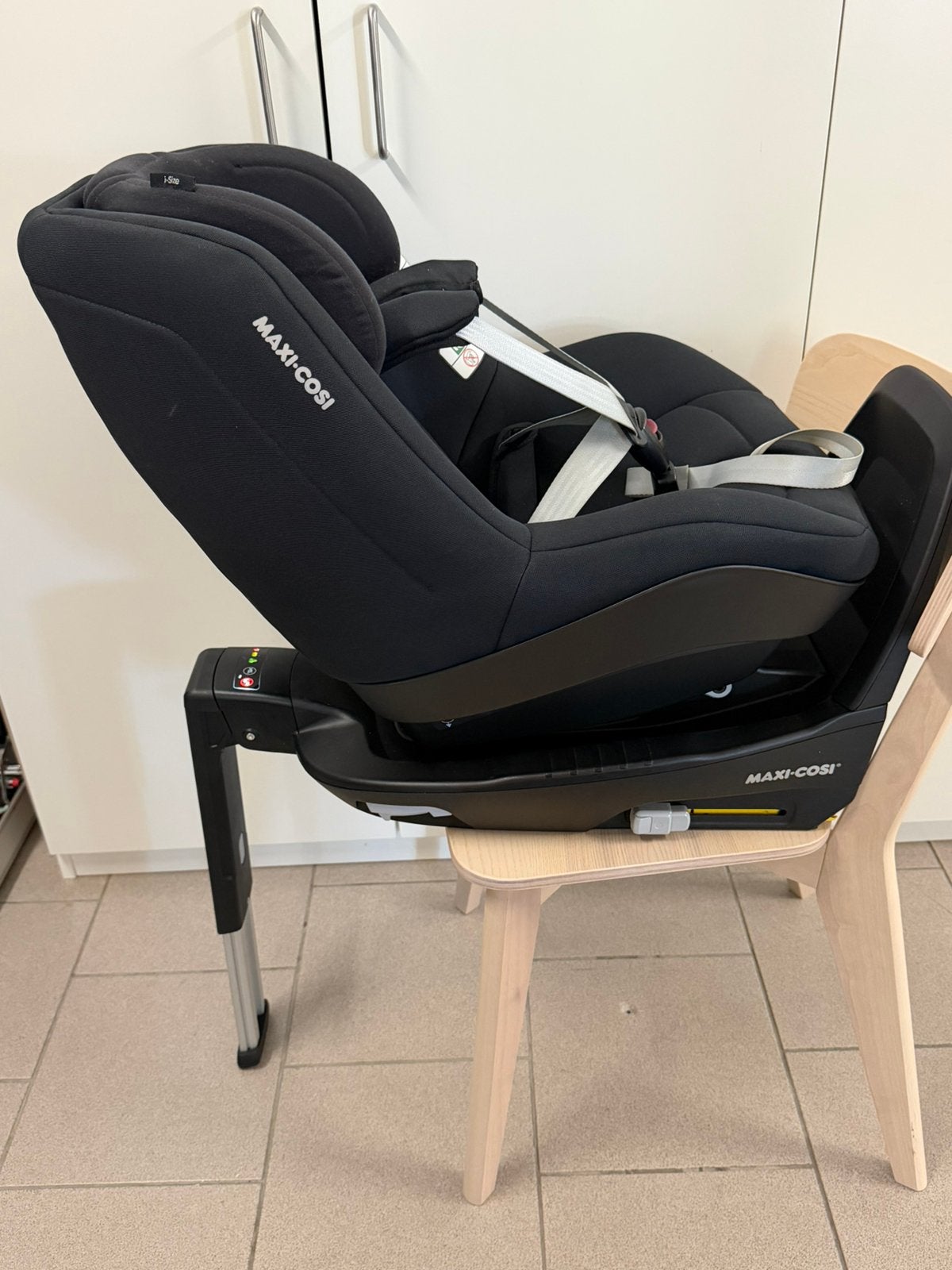 Maxi Cosi Pearl Pro2  i-size (authentic black), Kinderen en Baby's, Ophalen, 9 t/m 18 kg, Zo goed als nieuw, Isofix
