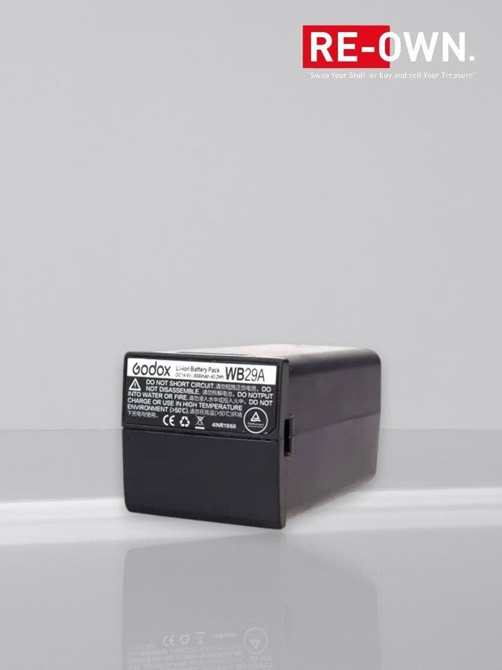 GODOX WB29A ACCU VOOR WITSTRO AD200 | TOPSTAAT | GARANTIE