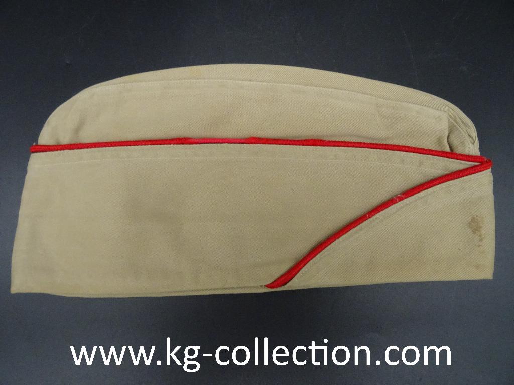 Casquette de garnison d'artillerie américaine WW2, Collections, Enlèvement ou Envoi, Autres, Casque ou Béret