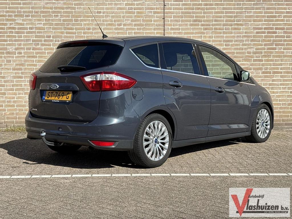 Ford C-Max 1.6 SCTi Titanium | Pano | Stoelverwarming | Clim, Argent ou Gris, Achat, Entreprise, Boîte manuelle