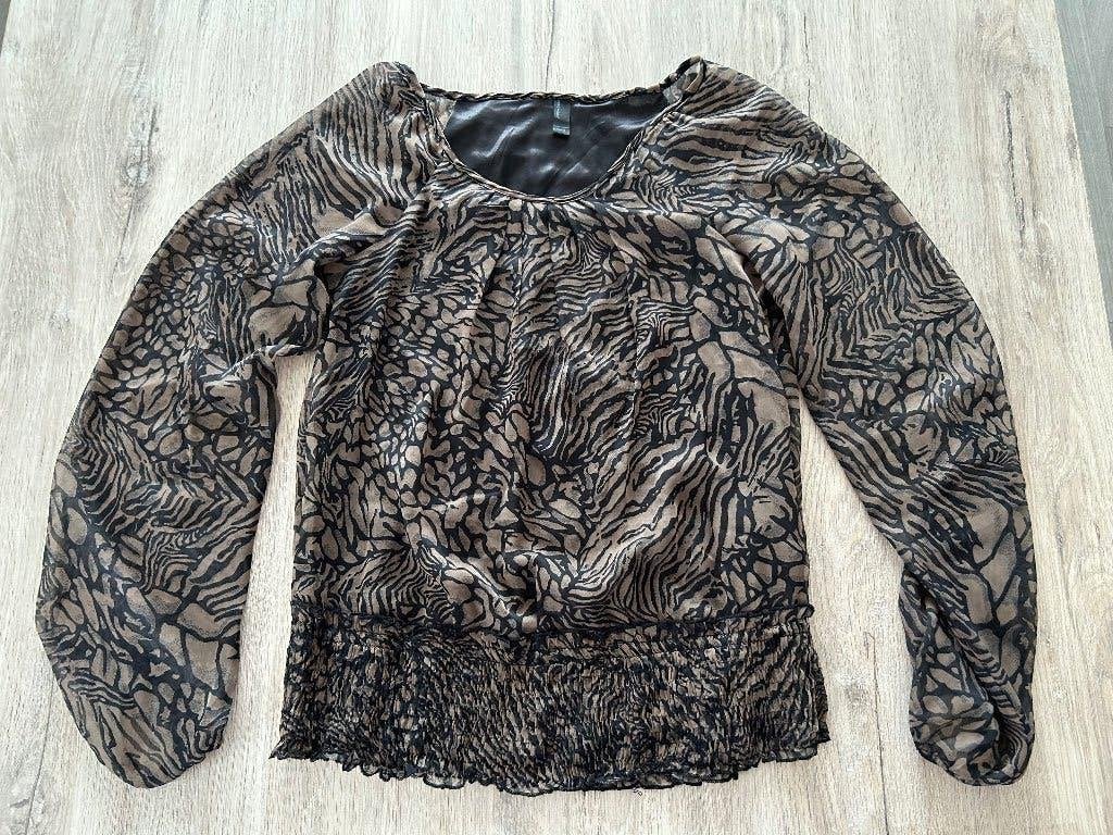 Blouse Vero Moda maat M, Maat 38/40 (M), Vero Moda, Zwart, Ophalen of Verzenden