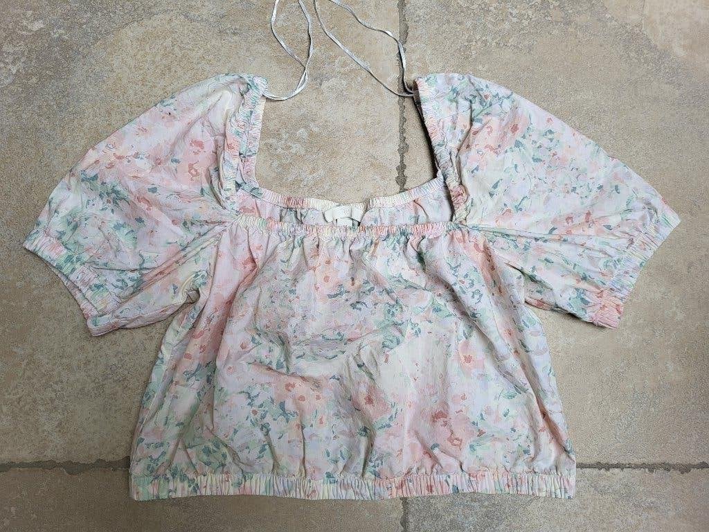 Mooi bloesje mt 176, Kinderen en Baby's, Kinderkleding | Maat 176, Ophalen of Verzenden, Gebruikt, Meisje, Overhemd of Blouse