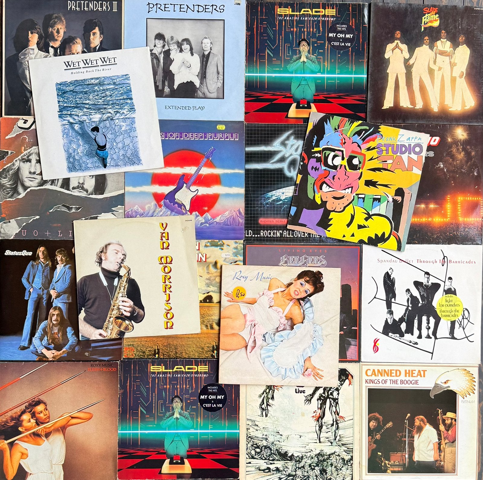 100 vinyl platen lp’s pop rock 60’s 70’s 80’s in goede staat, Ophalen, LP, Gebruikt, Overige genres