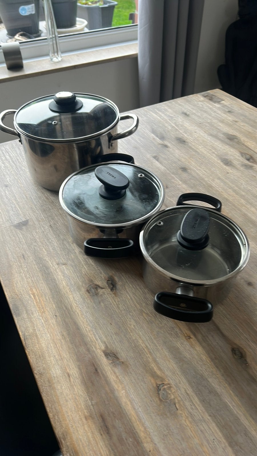 3 casseroles, Enlèvement, Comme neuf
