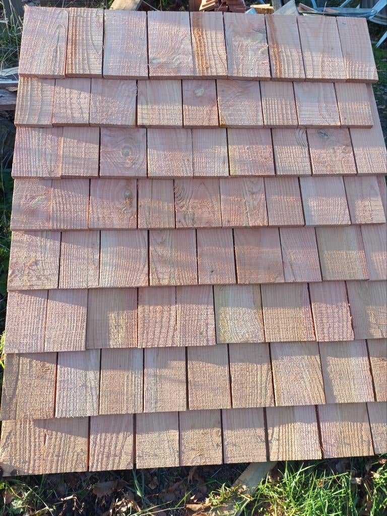 Houten dakshingels, Ophalen
