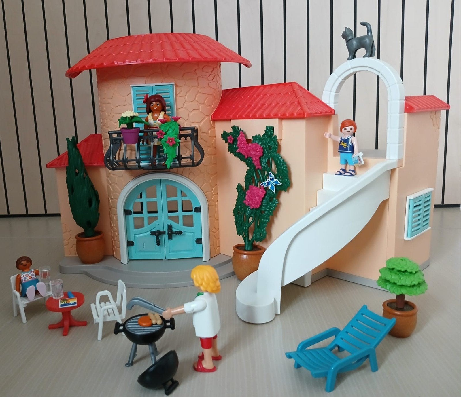 Playmobil 9420 - Villa de vacances, Bâtiment, Comme neuf, Kit complet, Enlèvement