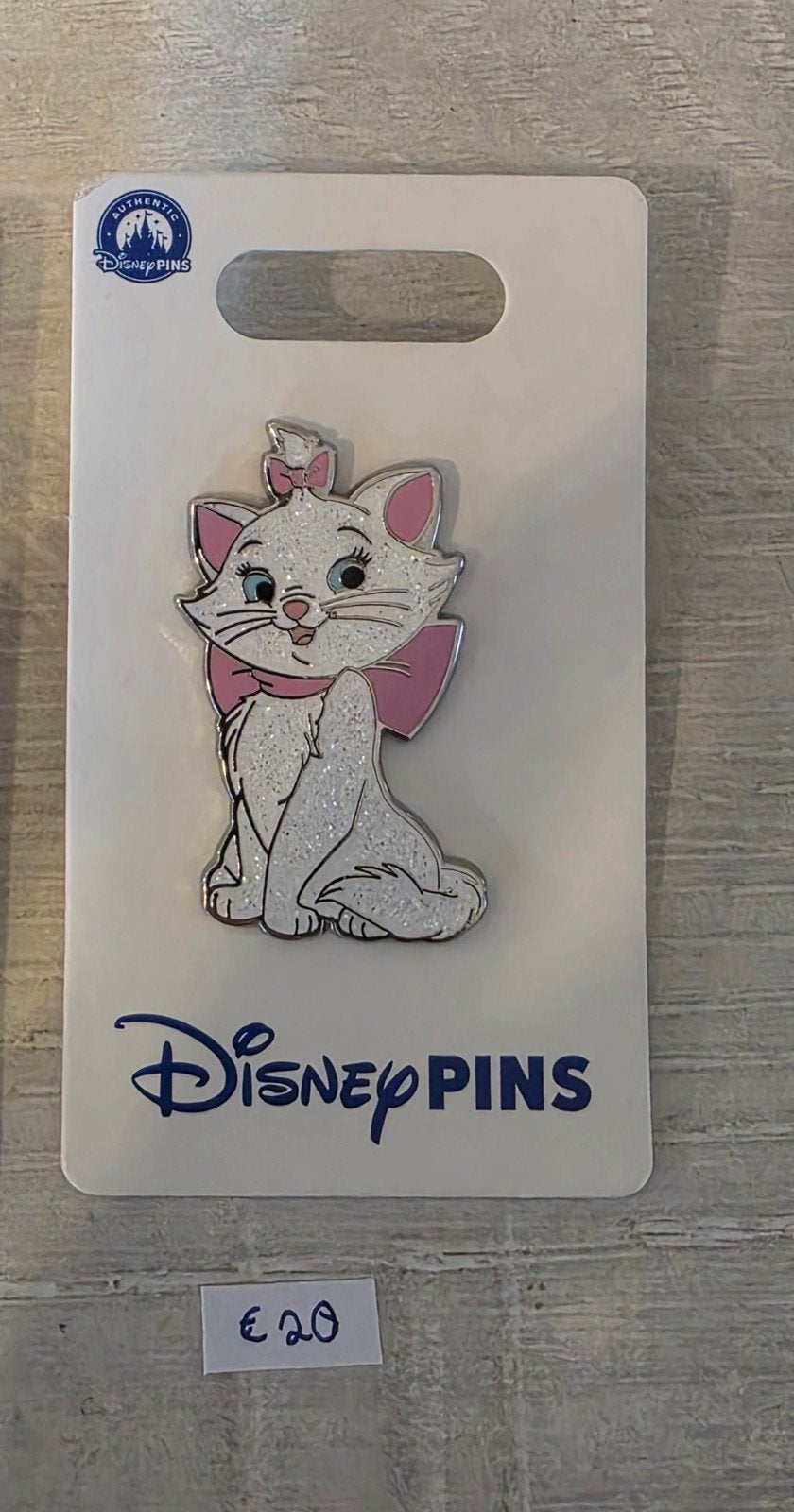Aristochats Marie Pin Disneyland, Collections, Disney, Enlèvement ou Envoi, Autres personnages, Neuf, Autres types