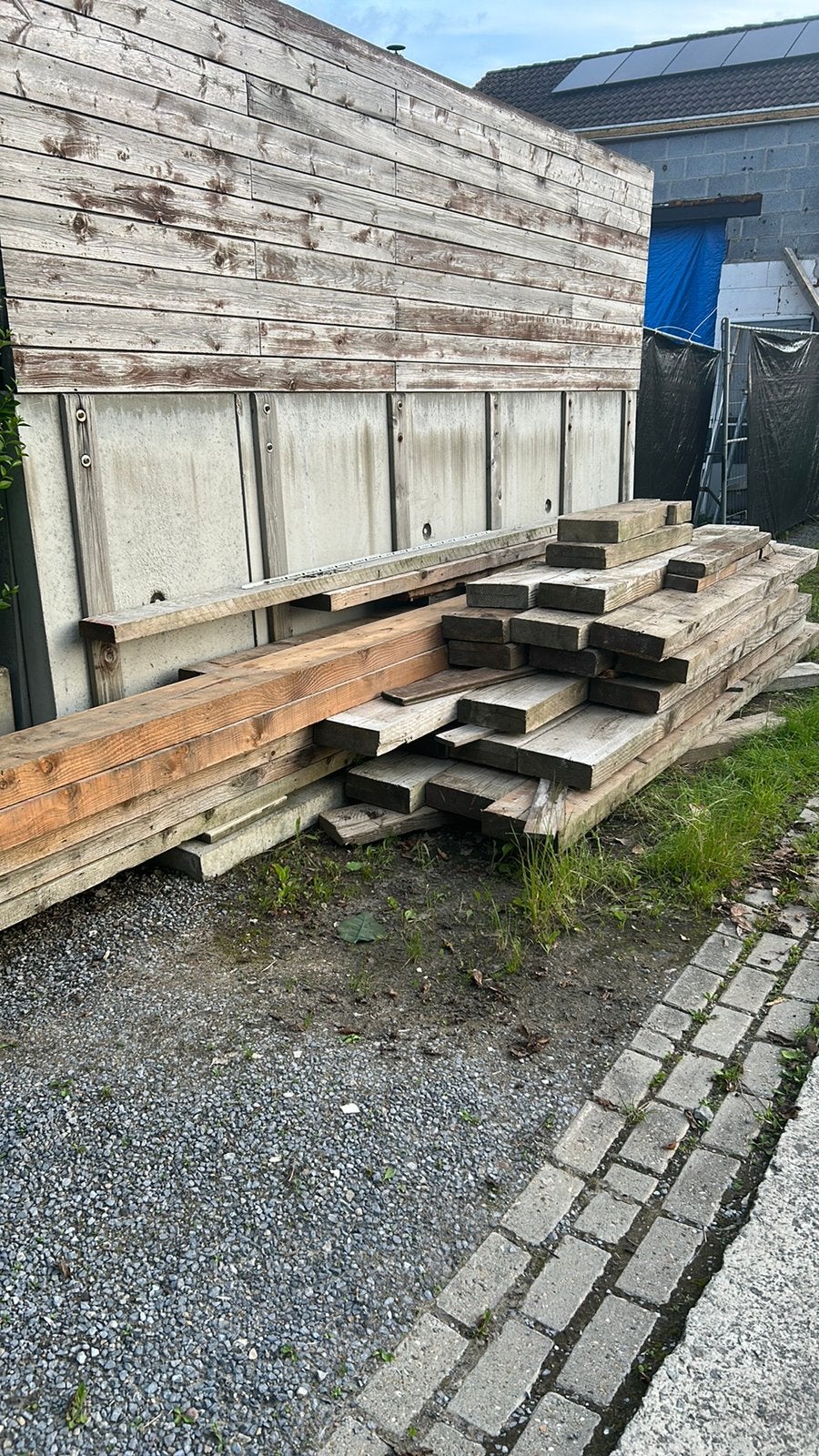 Mooie partij balken voor overkapping veranda poolhouse, Jardin & Terrasse, Verrières, Enlèvement, Comme neuf, Véranda