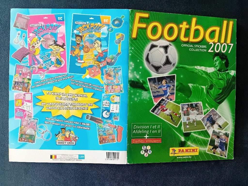 panini stickerboek Football 2007, Hobby en Vrije tijd, Ophalen of Verzenden, Zo goed als nieuw, Plaatje
