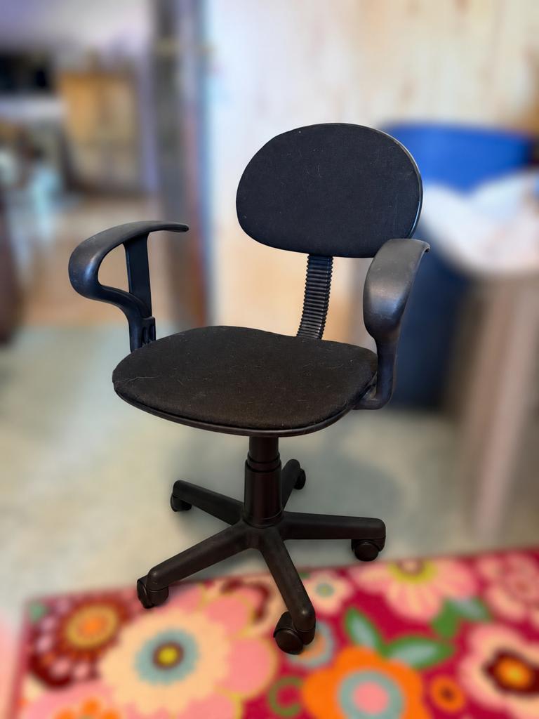Chaise de bureau, Maison & Meubles, Enlèvement, Utilisé, Noir, Chaise de bureau