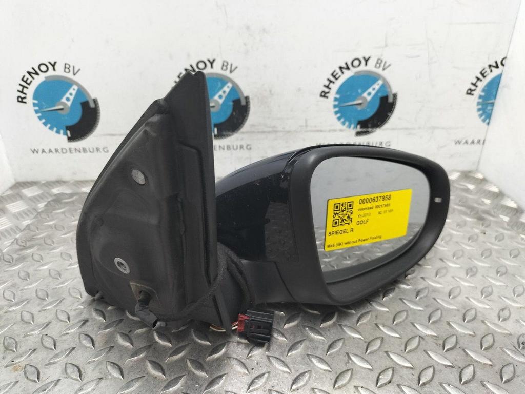 VOLKSWAGEN GOLF 5K 1.4 TSI Comfortline  SPIEGEL R 5K0857508A, Enlèvement ou Envoi, Utilisé, ARN reconnu
