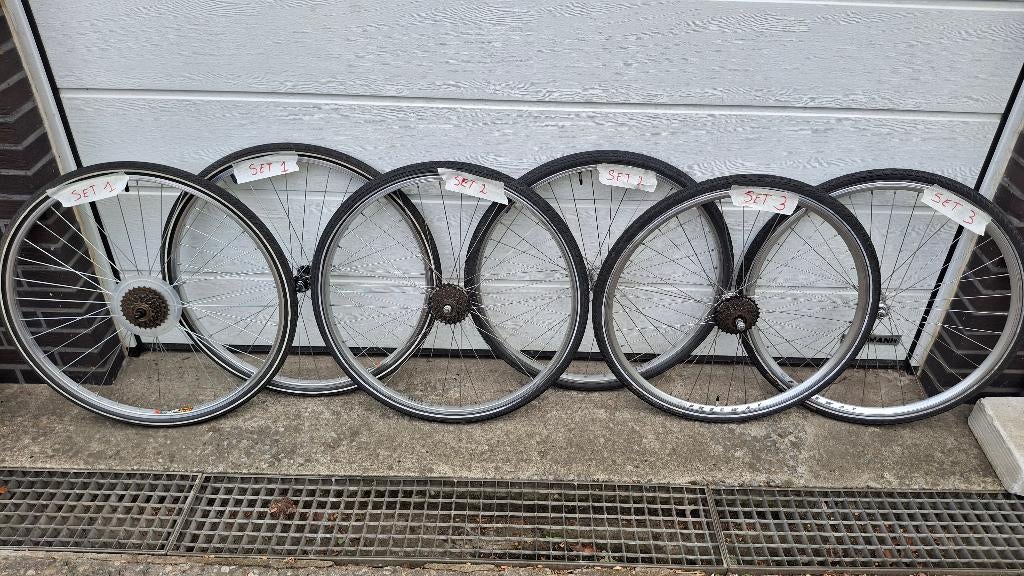 28" Fiets WIELSET stadsfiets fietswiel goede staat + recht, Fietsen en Brommers, Kinderfiets, Zo goed als nieuw, Oxford Sparta Batavus Norta gazelle Granville Sparta cube trek