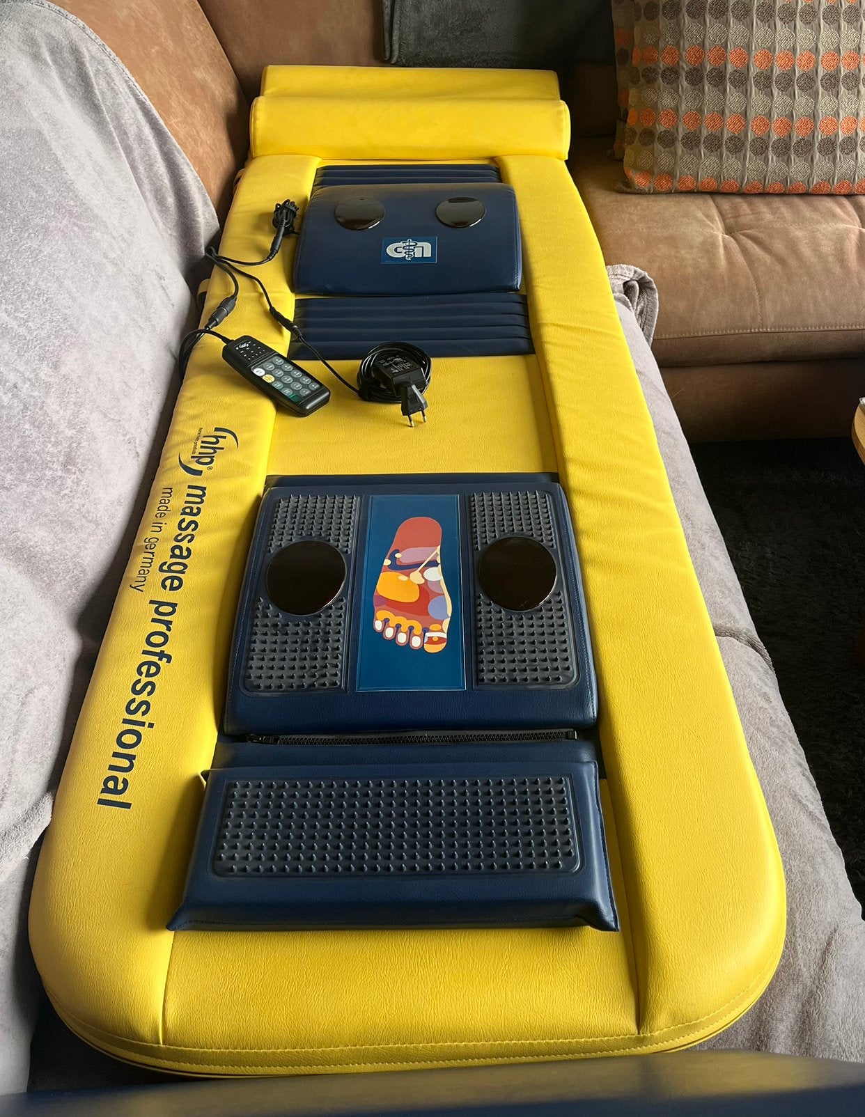 hhp oscillerende massagematras, Sport en Fitness, Ophalen, Zo goed als nieuw, Massagestoel of Kussen