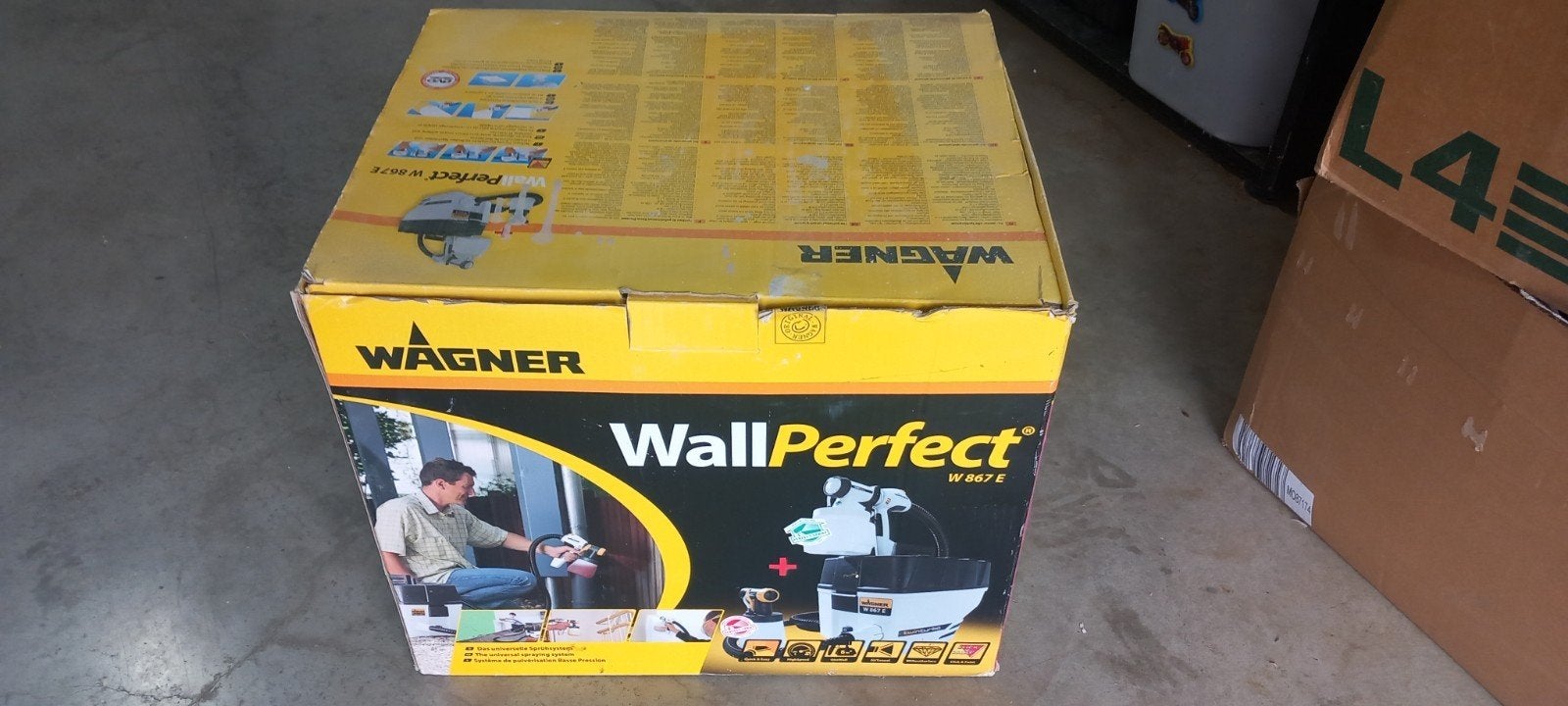 Pulvérisateur de peinture Wagner W867E, Enlèvement ou Envoi, Utilisé